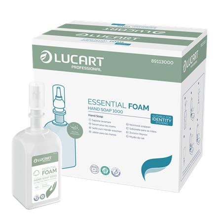 LUCART IDENTITY Essential  1 liter  Habszappan utántöltő Fehér