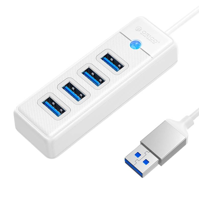 Orico 4x USB 3.0 Hub fehér (PW4U-U3-015-WH-EP) Orico 4x USB 3.0 Hub fehér (PW4U-U3-015-WH-EP)