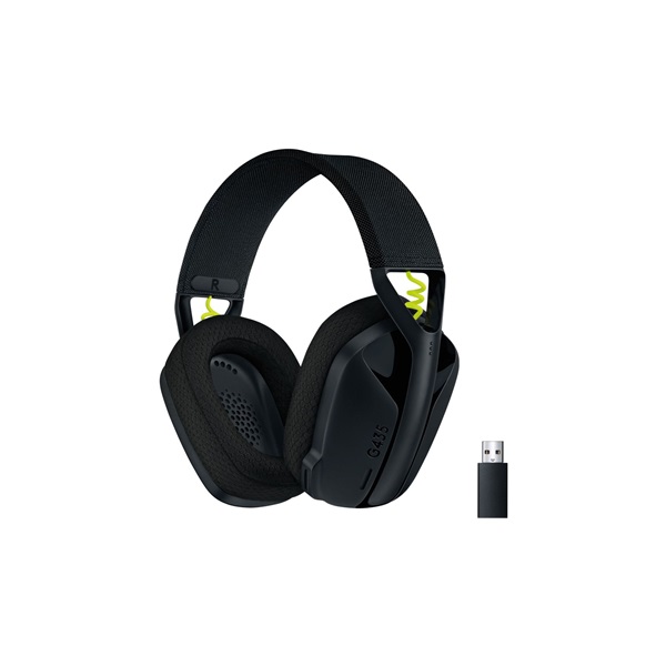 Logitech G435 LIGHTSPEED vezeték nélküli Gaming headset fekete (981-001050) Logitech G435 LIGHTSPEED vezeték nélküli Gaming headset fekete (981-001050)