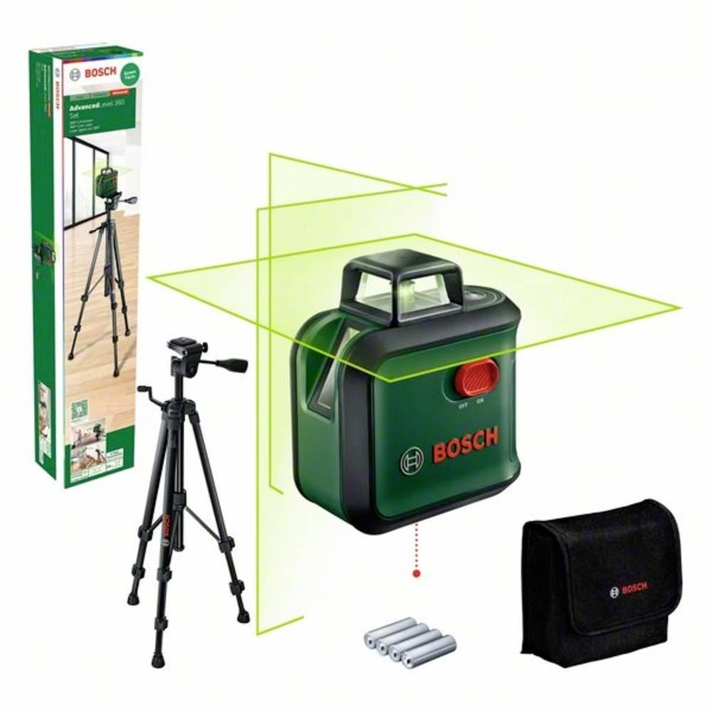 Bosch 0603663B07 AdvancedLevel 360 Set keresztvonalas szintezőlézer szett Bosch 0603663B07 AdvancedLevel 360 Set keresztvonalas szintezőlézer szett