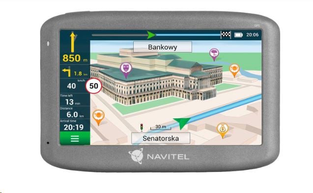 Navitel E505 Magnetic GPS Navigáció, 5" kijelző (Teljes Európa) Navitel E505 Magnetic GPS Navigáció, 5" kijelző (Teljes Európa)