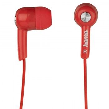 Hama HK-2103 "In-Ear" Sztereó fülhallgató piros (122725)