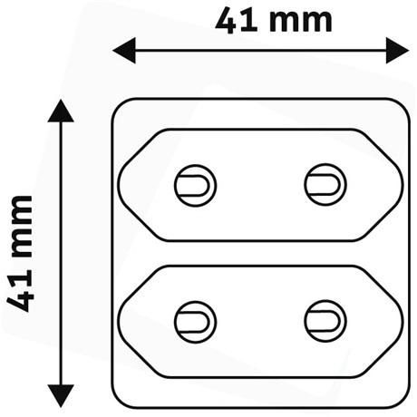 Entac EPAG-2E HÁLÓZATI ADAPTER 2 ALJZAT (2 EURO)