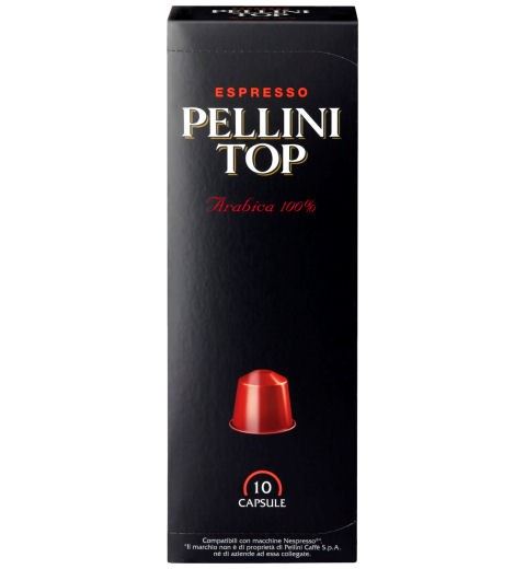 Pellini TOP 100% arabica kapszula 10db Pellini TOP 100% arabica kapszula 10db