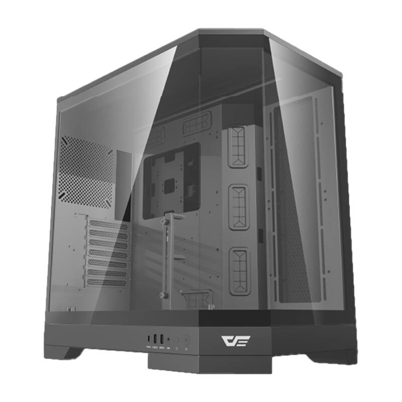 Darkflash DQX90 számítógépház Fekete 