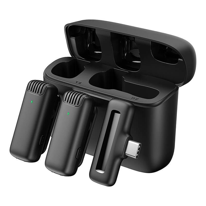 2 in 1 Wireless Microphone APEXEL APL-MIC008 Type C