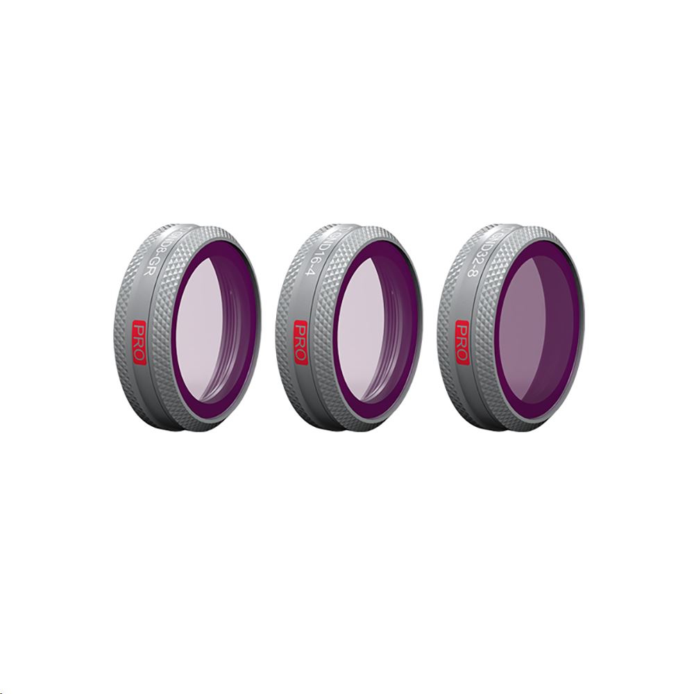 PGYTECH MAVIC 2 ZOOM - GND SET (Professional) (ND8-GR ND16-4 ND32-8) szűrőkészlet (6970801334632)