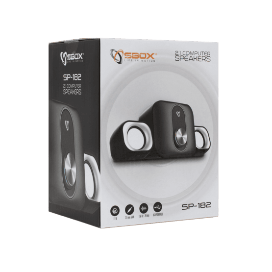  SBOX 2.0 SP-182 sztereo 2.1 11W hangszóró 