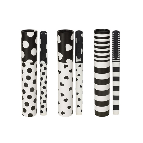 Bruno Visconti Dreamwrite Flora Black&White 0,7 mm, kék golyóstoll Bruno Visconti Dreamwrite Flora Black&White 0,7 mm, kék golyóstoll