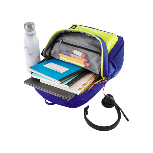 HP Campus 15.6" Hátizsák  Kék-sárga