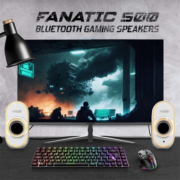 Spirit of Gamer  Fanatic 500 Arctic  Hangszóró 2.0 Fehér 