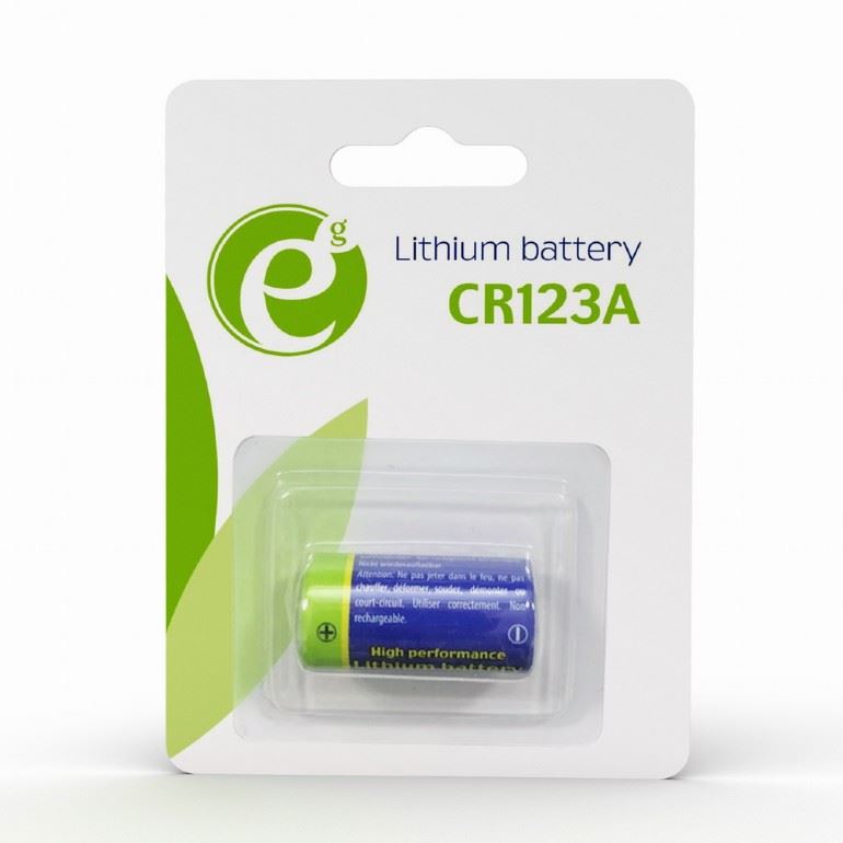 Gembird Energenie Lithium CR123 battery 3V blister fotóelem (EG-BA-CR123-01) Gembird Energenie Lithium CR123 battery 3V blister fotóelem (EG-BA-CR123-01)