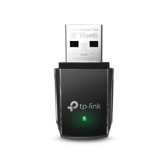 TP-Link Archer T3U AC1300 Mini Wireless MU-MIMO USB adapter TP-Link Archer T3U AC1300 Mini Wireless MU-MIMO USB adapter