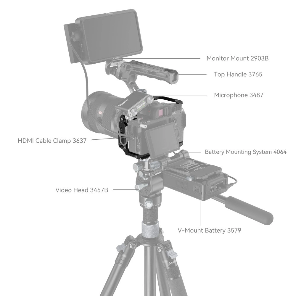 SMALLRIG Cage for Sony A7III/A7RIII 2087D