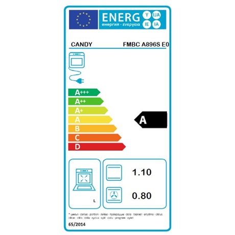 Candy FMBC A896S E0 SÜTŐ BEÉPÍTHETŐ ELEKTROMOS Candy FMBC A896S E0 SÜTŐ BEÉPÍTHETŐ ELEKTROMOS