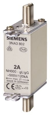 Siemens 3NA3805 500V 000 16A gG NH-biztosíték Siemens 3NA3805 500V 000 16A gG NH-biztosíték