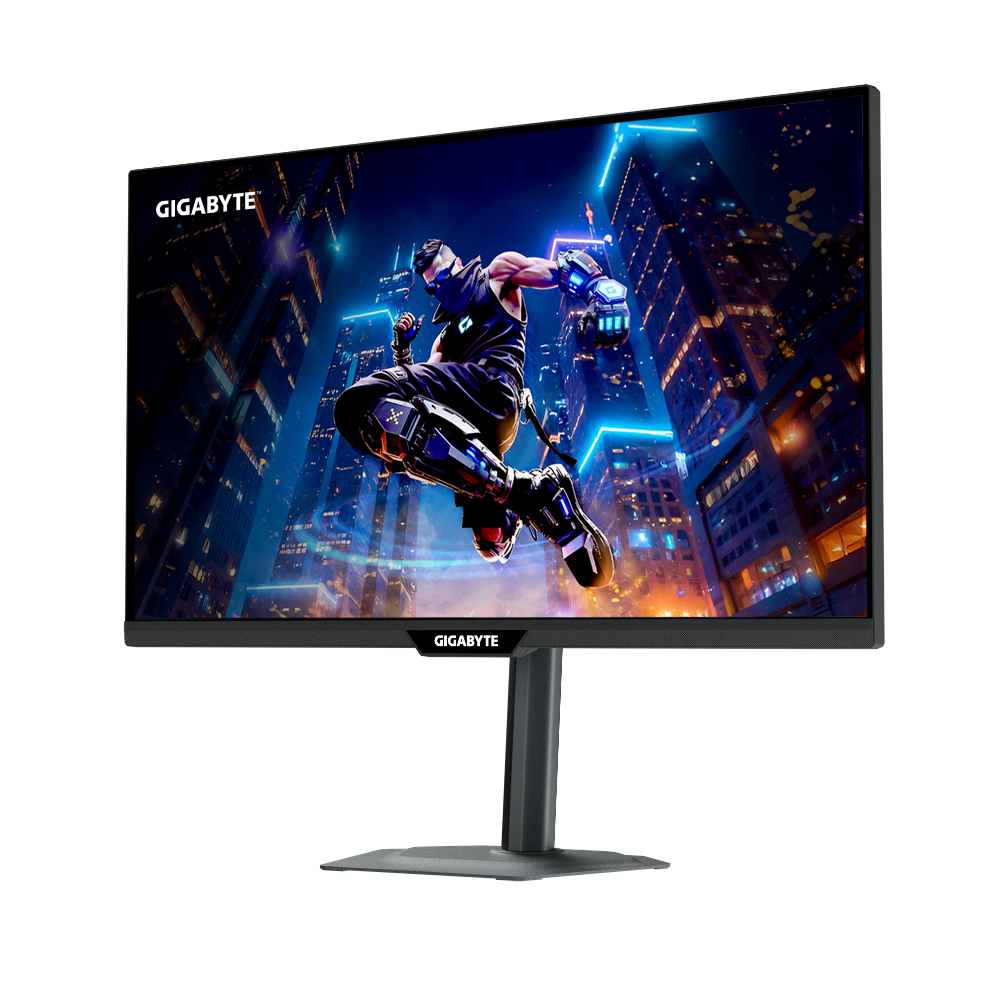 GIGABYTE 27" M27Q3 Monitor - 2560x1440, QHD, LED, IPS, 300Hz, 1ms,  Hangszóró, FreeSync, G-Sync,  Pivot, Gamer, Fekete
