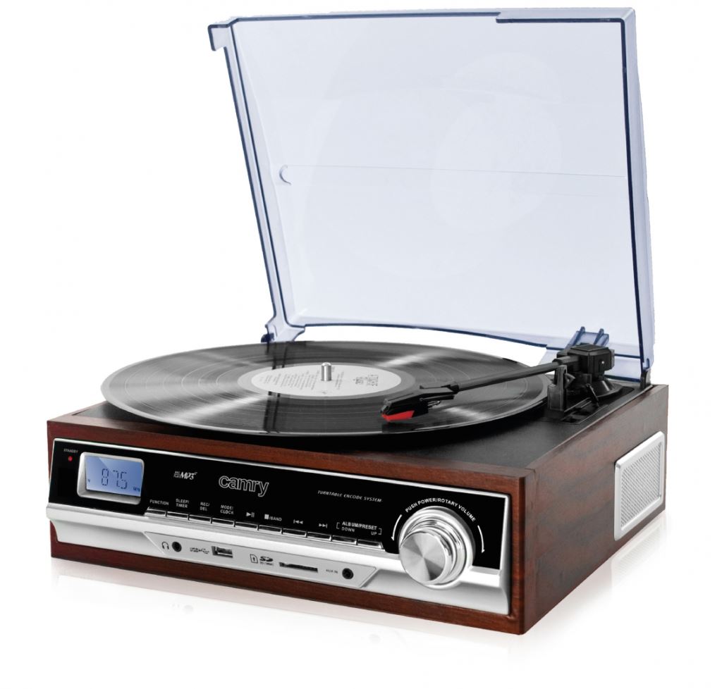 Camry CR1168 lemezjátszó barna Camry CR1168 lemezjátszó barna