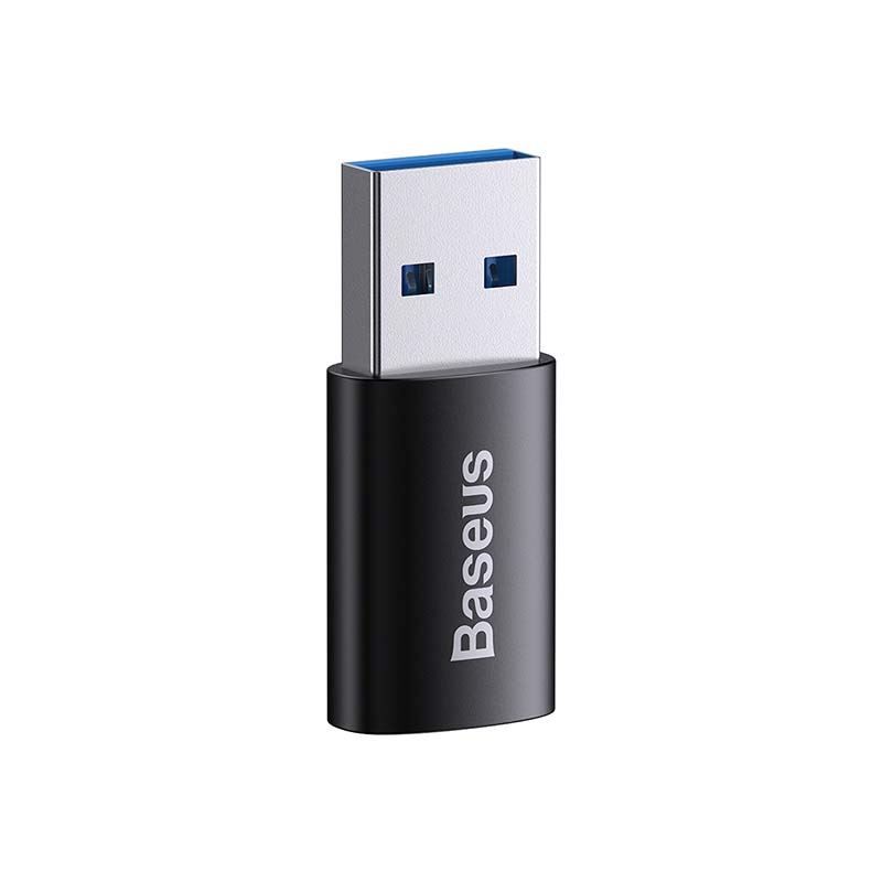 Baseus Ingenuity USB-A – USB-C OTG adapter fekete (ZJJQ000101) Baseus Ingenuity USB-A – USB-C OTG adapter fekete (ZJJQ000101)