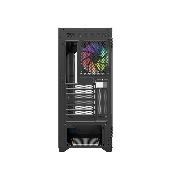 RAIDMAX i800 (táp nélküli) ablakos ATX ház Fekete