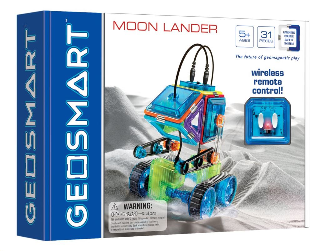 SmartGames GeoSmart Moon Lander készségfejlesztő építőjáték
