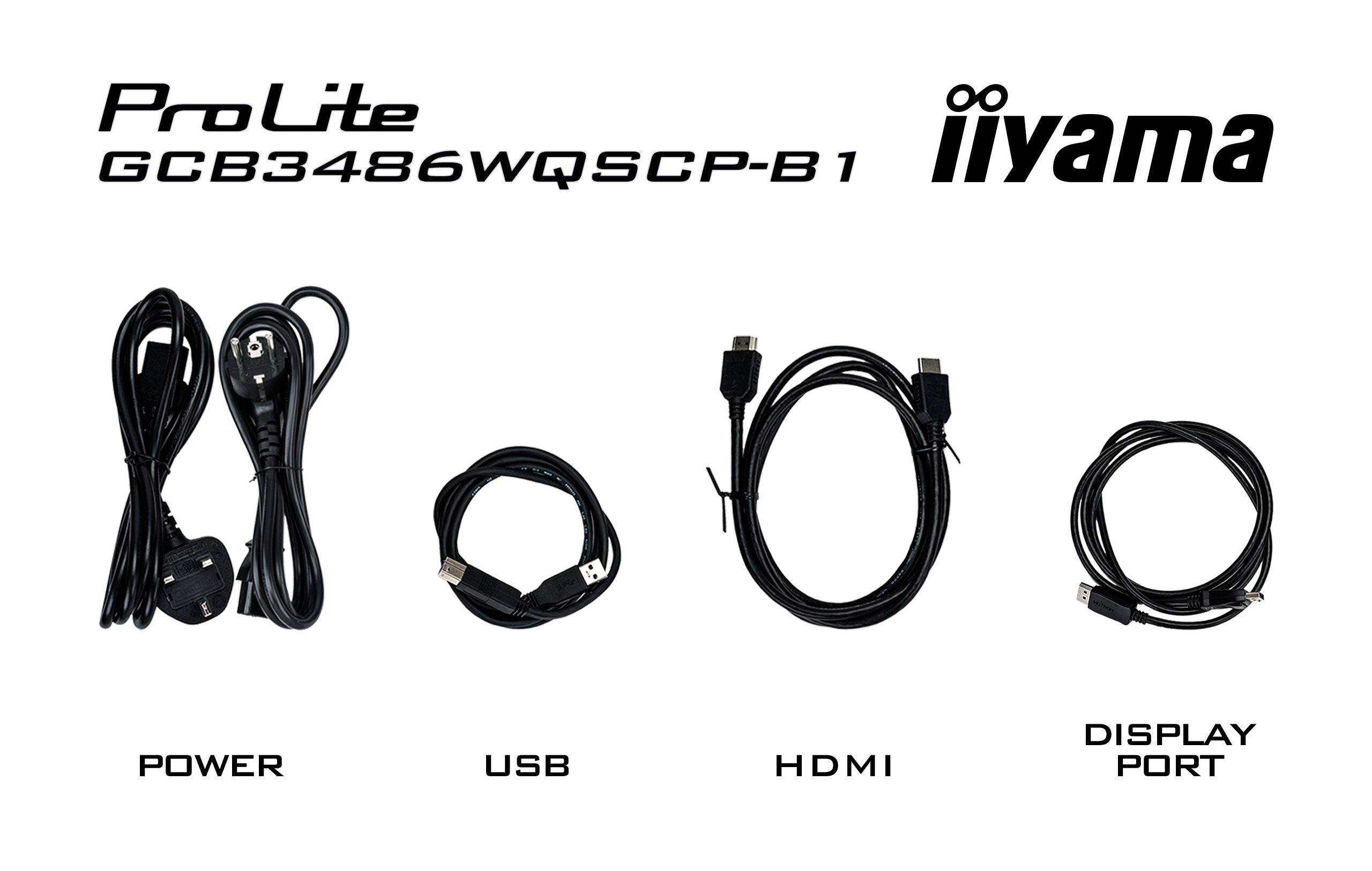 iiyama 34" G-Master GCB3486WQSCP-B1 LED Íves Gamer Monitor -  3440x1440, WQHD, VA, 240Hz, 0.4ms, Fekete
