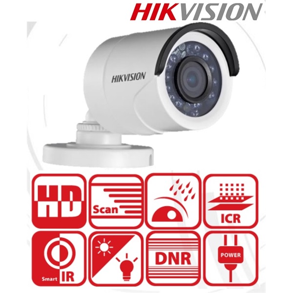 Hikvision DS-2CE16D0T-IRF (2.8mm)(C) Csőkamera Hikvision DS-2CE16D0T-IRF (2.8mm)(C) Csőkamera