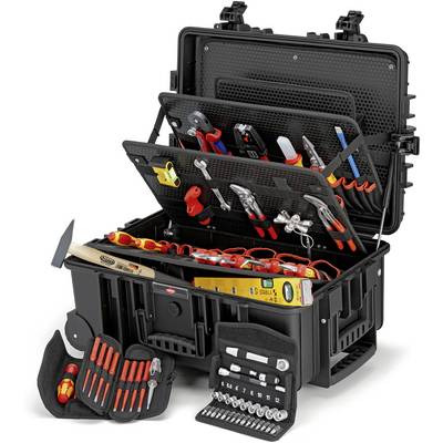 Knipex Robust 45 Elektro 00 21 37 Szerelés Szerszámos hordtáska, tartalommal 63 részes Knipex Robust 45 Elektro 00 21 37 Szerelés Szerszámos hordtáska, tartalommal 63 részes
