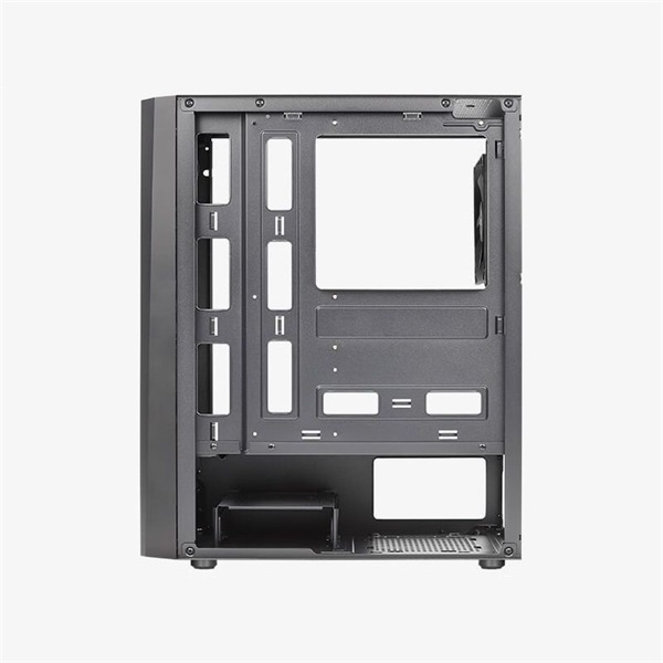 AeroCool Delta-A-BK-v1 táp nélküli ház akril oldallappal fekete (ACCM-PV45012.11)