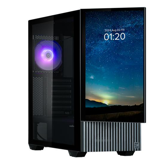 Zalman Midi  Z10 DS   Számítógépház Fekete