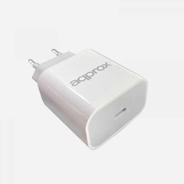 APPROX 1db USB-C 5VDC/3A or 9VDC/2.22A or 12V/1.67A Fehér APPROX 1db USB-C 5VDC/3A or 9VDC/2.22A or 12V/1.67A Fehér
