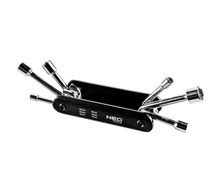 NEO Tools 09-570 Dugókulcskészlet összecsukható 6 részes