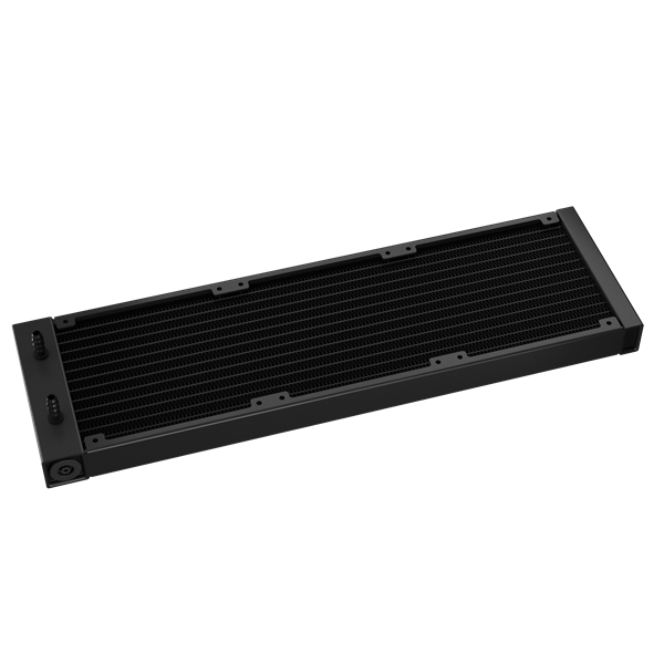DeepCool CPU Water Cooler - LS720S Zero Dark (max 19dB; max. 145,86 m3/h; 3x12cm, A-RGB LED)