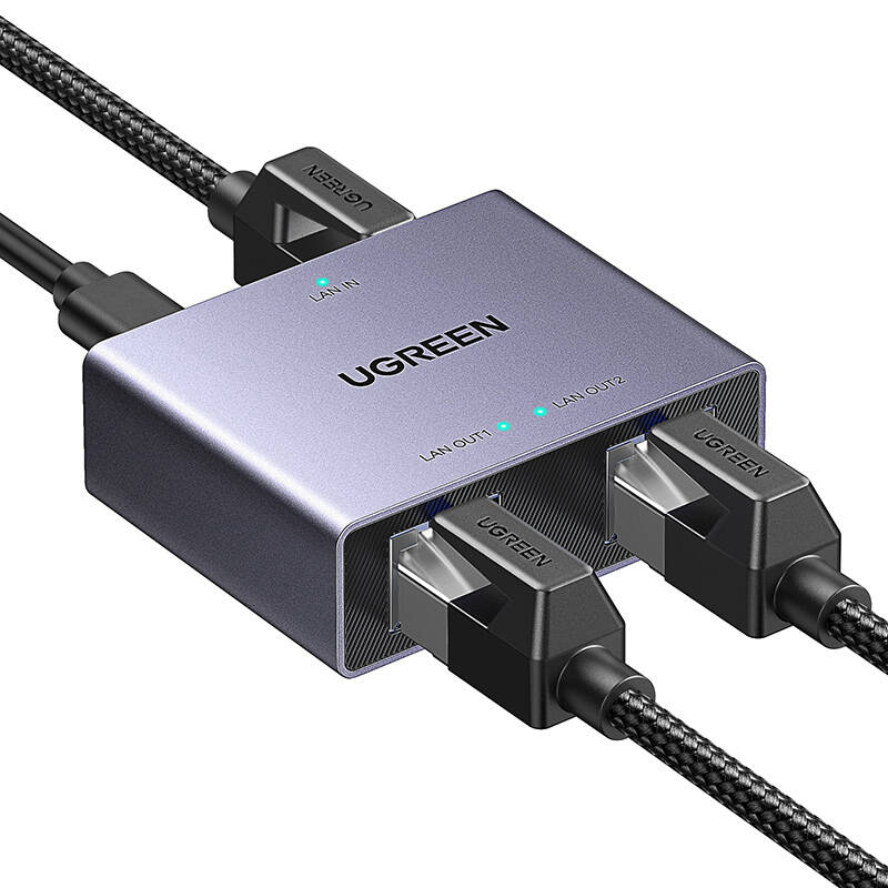UGREEN NW301 Ethernet elosztó adapter (1x2)