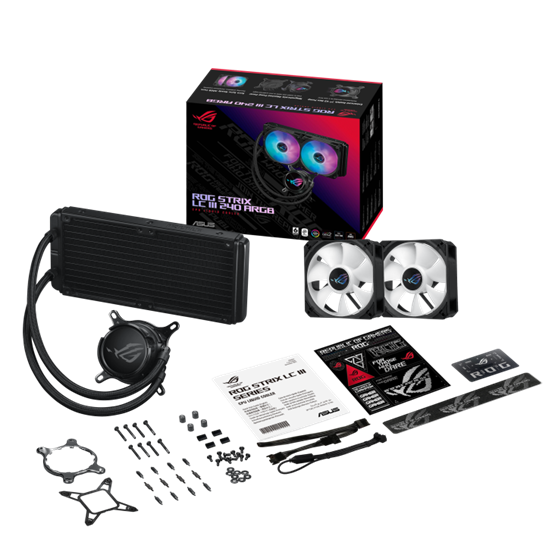  ASUS ROG STRIX LC III 240   ARGB Vízhűtés