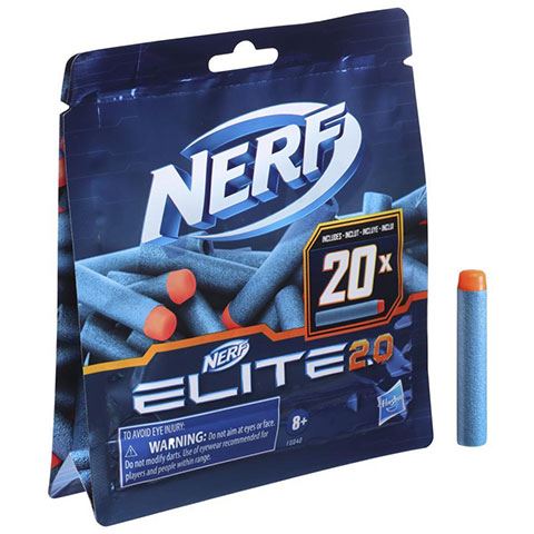 Hasbro Nerf: Elite 2.0 szivacslövedék utántöltő 20db (F0040) Hasbro Nerf: Elite 2.0 szivacslövedék utántöltő 20db (F0040)