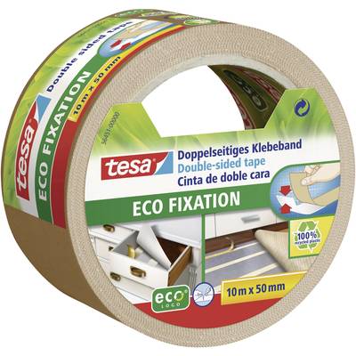 Kétoldalas ragasztószalag, tesa® ECO FIXATION (H x Sz) 10 m x 50 mm, műanyag, 56451 TESA, tartalom: 1 tekercs Kétoldalas ragasztószalag, tesa® ECO FIXATION (H x Sz) 10 m x 50 mm, műanyag, 56451 TESA, tartalom: 1 tekercs