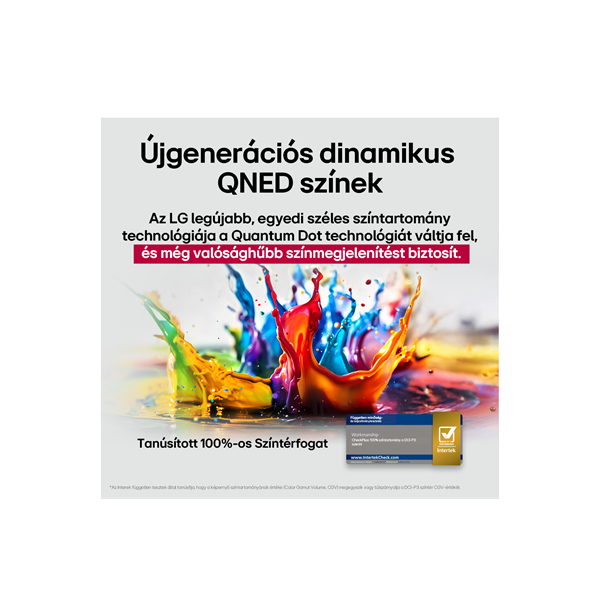 Lg 55QNED82A3B UHD QNED SMART Televízió