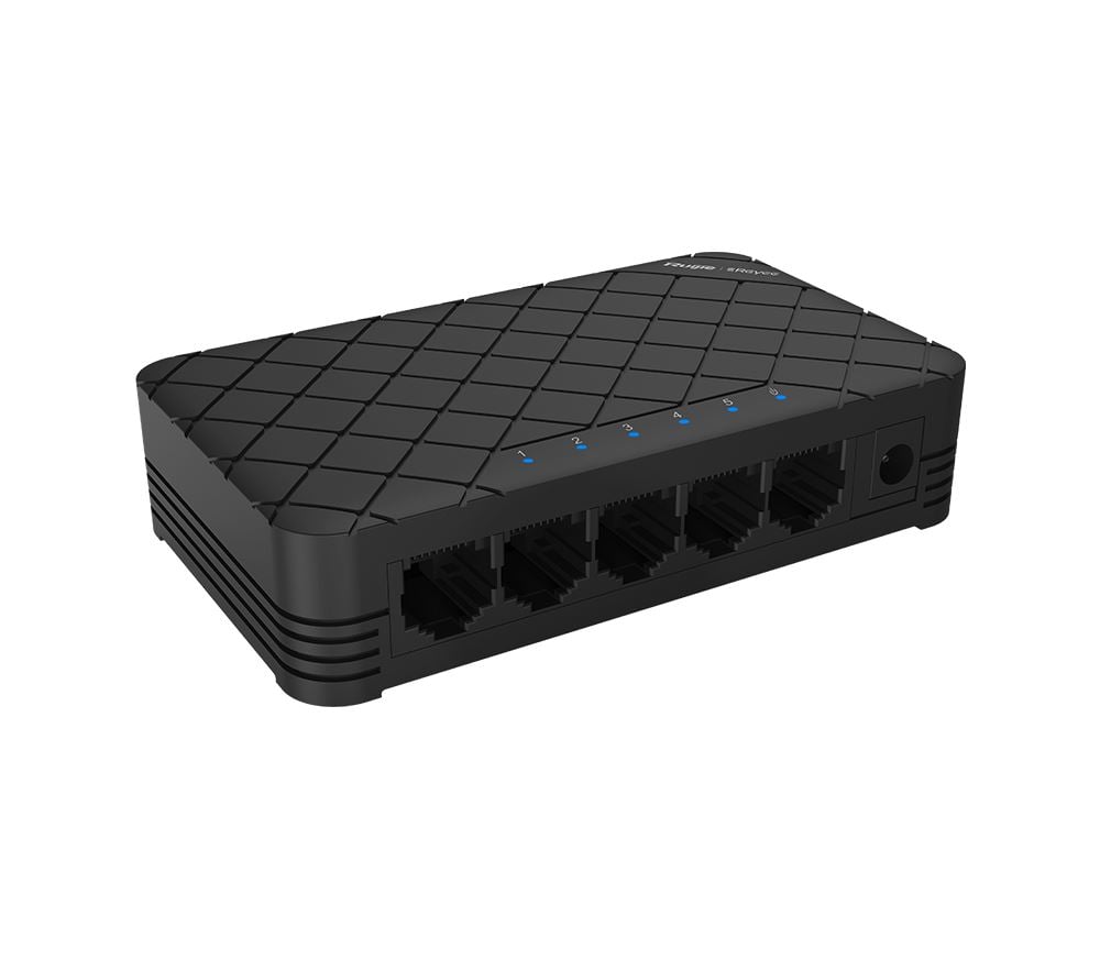 Reyee 5-Port Gigabit unmanaged Switch, 5 Gigabit RJ45 Ports , Plastic Case (Euro Reyee 5-Port Gigabit unmanaged Switch, 5 Gigabit RJ45 Ports , Plastic Case (Euro