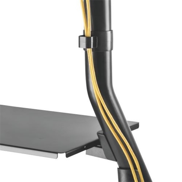TECHLY ICA-TR38 60-105" LCD kijelzőhöz gurulós padlóállvány 