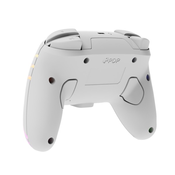 PDP Afterglow Wave Nintendo Switch RGB LED Lighting fehér vezeték nélküli kontroller