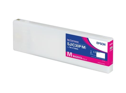 Epson SJIC30P(M) tintapatron ColorWorks C7500G címkenyomtatóhoz magenta (C33S020641) Epson SJIC30P(M) tintapatron ColorWorks C7500G címkenyomtatóhoz magenta (C33S020641)