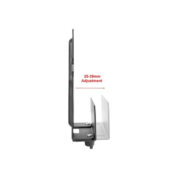 Equip    650895  Támogatott szélesség: 25-39mm  Max.: 1kg Média lejátszó fali konzol Fekete 
