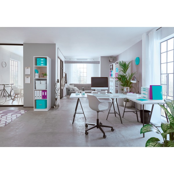 Leitz Wow Colorclip jégkék gyorsfűző