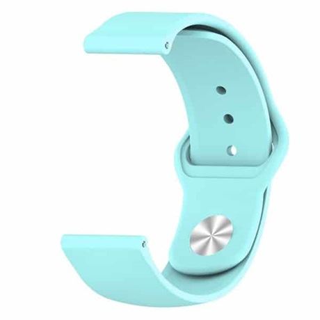 Mybandz szilikon óraszíj bújtatós rögzítővel 20mm türkiz (20SKU6114)