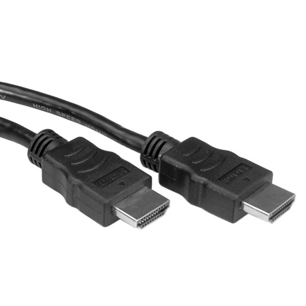 Value Kábel HDMI- HDMI 4K@30Hz Ethernet High Speed , M/M, 3m, fekete (11.99.5543-10)