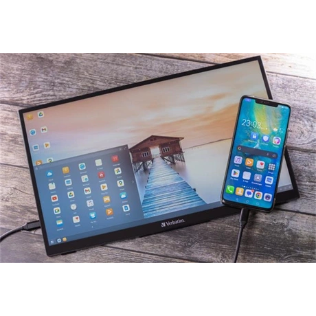 VERBATIM "PMT-15"  érintőképernyő 15,6"  Hordozható monitor