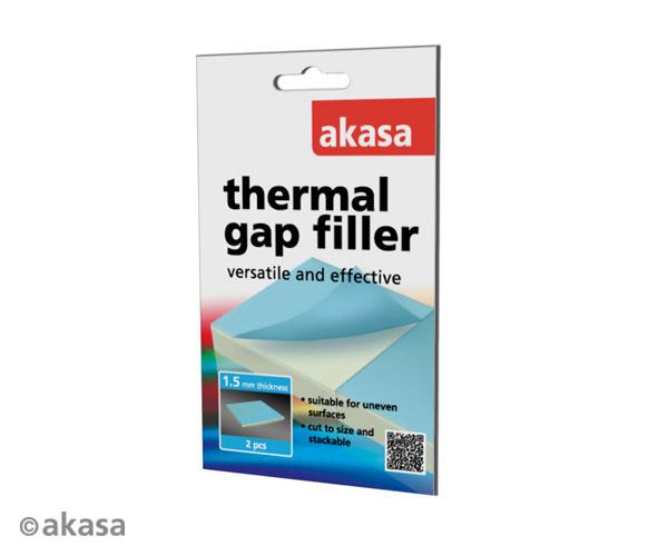 Akasa AK-TT300-01 hővezető réskitöltő tapasz 1.5mm