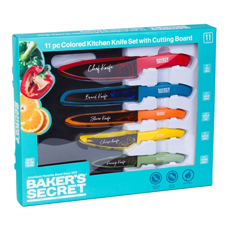 Bakers Secret DA00993 11 részes Kés készlet Bakers Secret DA00993 11 részes Kés készlet