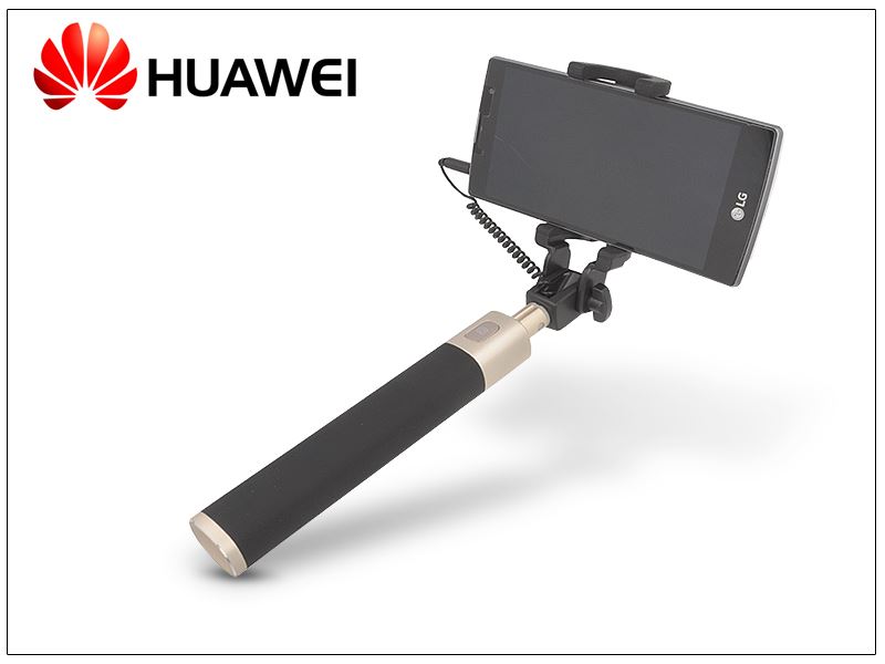Huawei AF11 Selfie Holder szelfi bot exponáló gombbal fekete (HUW-0066)